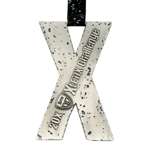 Custom made medal for Xletix Challenge