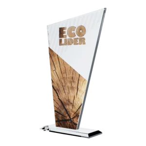 Custom made trophy for Eco Lider