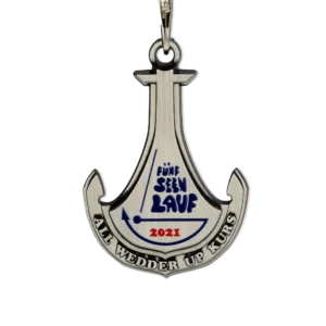 Custom made medal for Fünf-Seen-Lauf