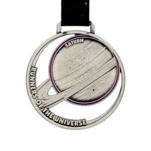 Custom made medal for Saturn Run